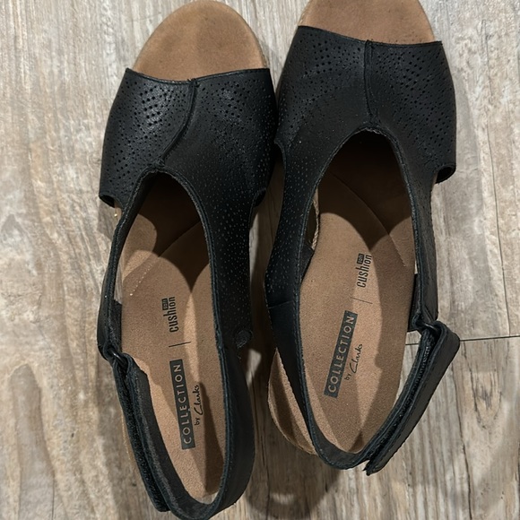 Clarks Women's Lafley Rosen Platform size 9 1/2 - Picture 4 of 6